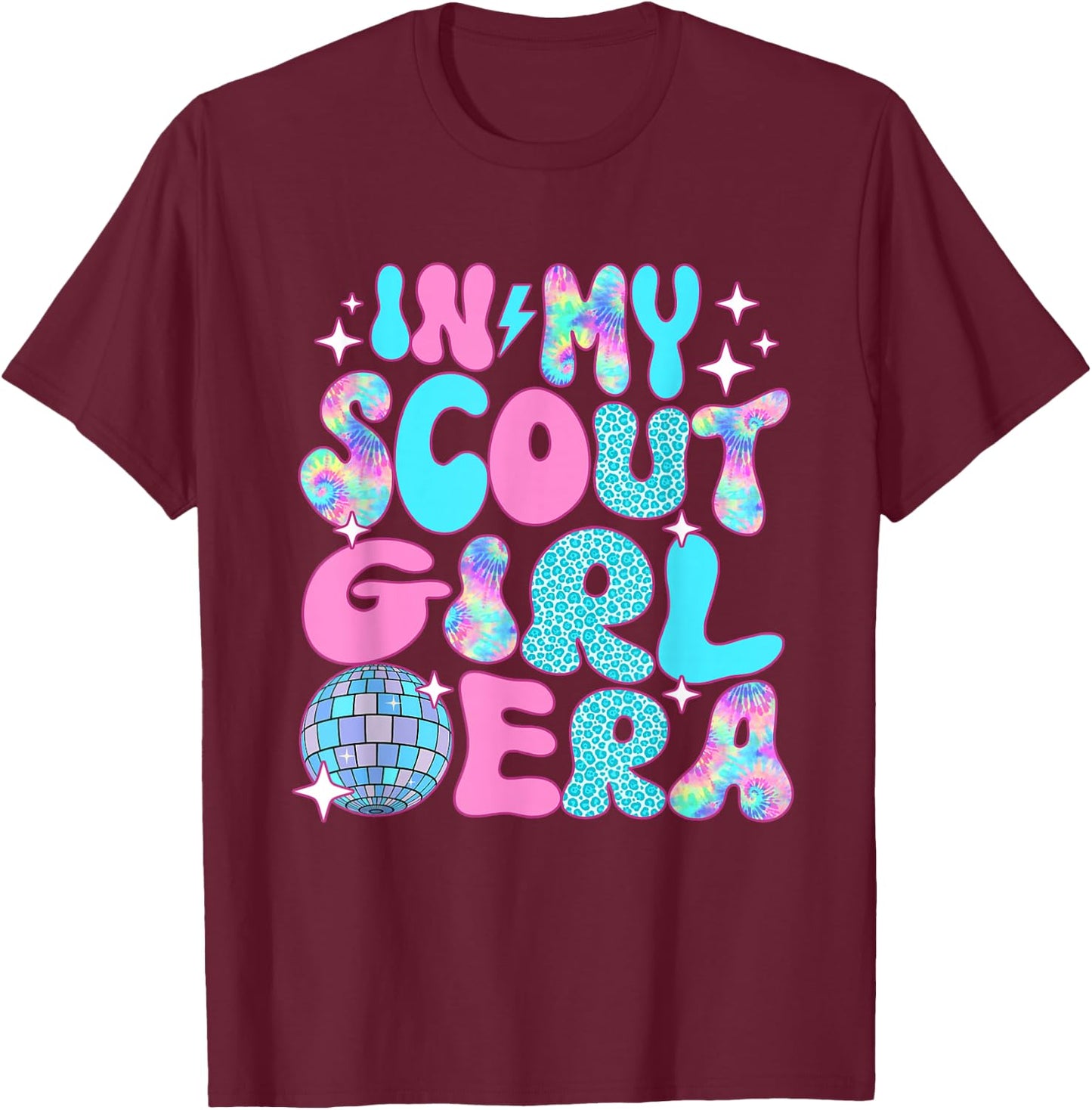 Disco In My Scout Girl Era T-Shirt - T-Shirt | Maroon