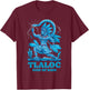 Aztec God Aztec Culture Mayan Indigenous Tlaloc Statue T-Shirt - T-Shirt | Maroon