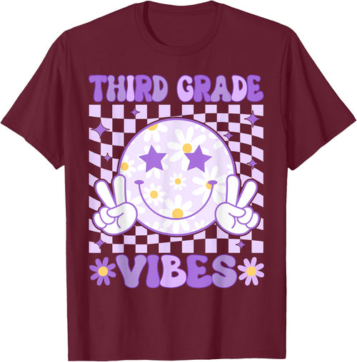 Groovy Third Grade Vibes Back to School 3rd Grade Teacher