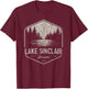 Lake Sinclair Georgia Outdoors Vintage T-Shirt - T-Shirt | Maroon
