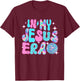 Disco In My Jesus Era T-Shirt - T-Shirt | Maroon