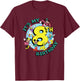 Disney Mickey and Friends It's My Eighth 8th Birthday T-Shirt - T-Shirt | Maroon