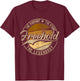 Freehold NJ | New Jersey | Vintage Distressed T-Shirt - T-Shirt | Maroon