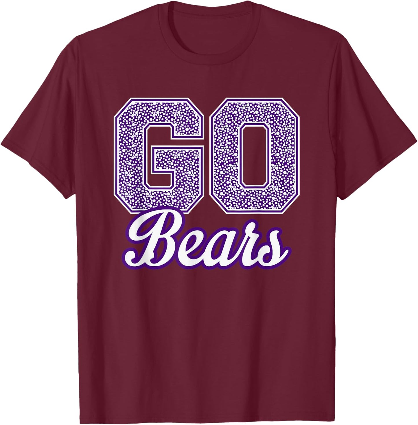 Cherokee Bluff Bears GO! School Pride T-Shirt - T-Shirt | Maroon