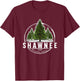 Vintage Pine Trees Shawnee National Forest Illinois Souvenir T-Shirt - T-Shirt | Maroon