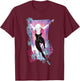 Marvel Spider-Man Across The Spider-Verse Part 1 Gwen Stacy T-Shirt - T-Shirt | Maroon