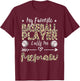 My Favorite Baseball Player Calls Me Memaw Baseball Grandma T-Shirt - T-Shirt | Maroon
