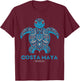 Costa Maya Mexico Sea Turtle T-Shirt - T-Shirt | Maroon