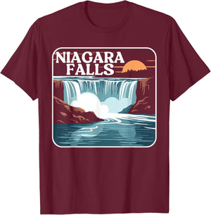 Niagara Falls T-Shirt - T-Shirt | Maroon