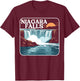 Niagara Falls T-Shirt - T-Shirt | Maroon