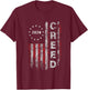 Creed '24 Take Me Higher Women Men Support 2024 T-Shirt - T-Shirt | Maroon