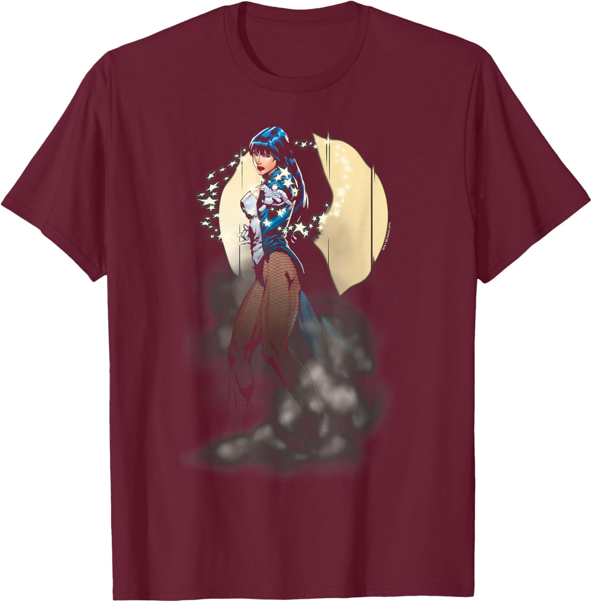 Popfunk Justice League Zatanna Illusion Black -Kids T-Shirt - T-Shirt | Maroon