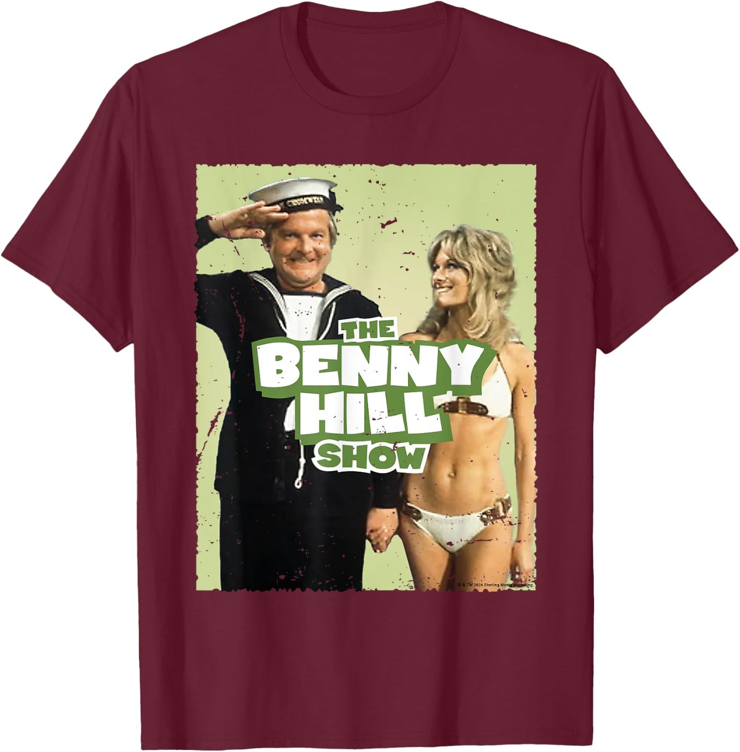 And One Of Hill's Angels Sailor Outfit T-Shirt - T-Shirt | Maroon
