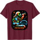 Costa Rica Monkey Nature Photography Jungle Travel Art T-Shirt - T-Shirt | Maroon