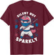 Ninjacorn Unicorn Lover Shuriken Kunai Shinobi Ninja T-Shirt - T-Shirt | Maroon