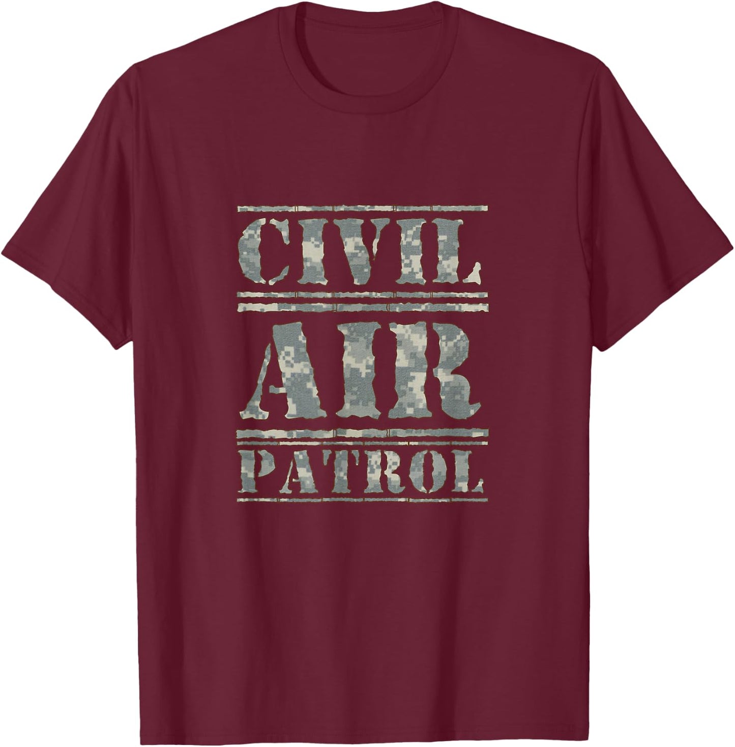 Awesome Civil Air Patrol for Civil Air Patrol Members T-Shirt - T-Shirt | Maroon