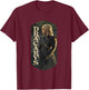Game Of Thrones Dracarys Daenerys Targaryen Vignette Panel , Small, Black T-Shirt - T-Shirt | Maroon