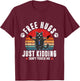 Free Hugs Just Kidding Dont Touch Me Sarcastic Funny Cat T-Shirt - T-Shirt | Maroon