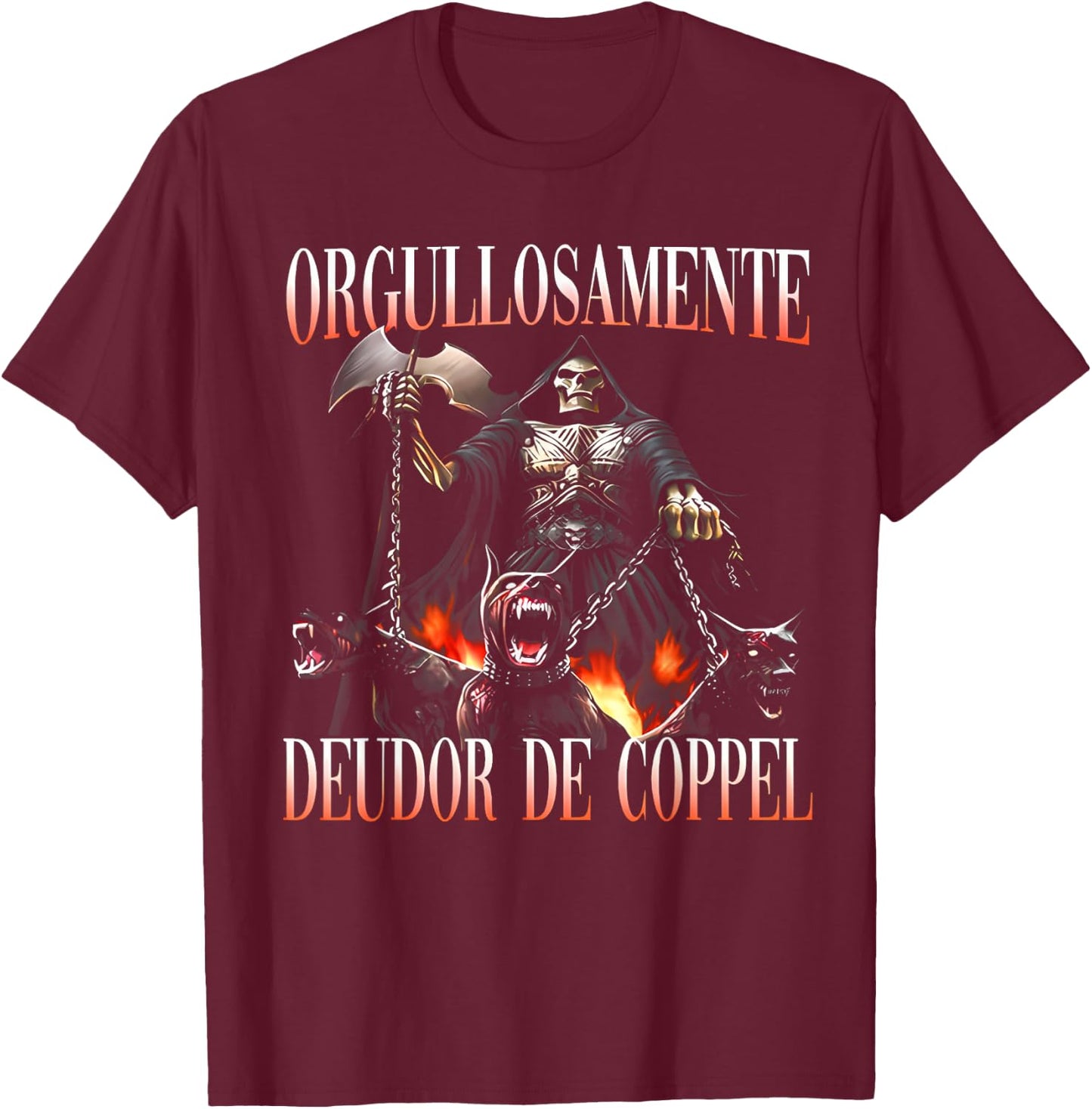 Calacas Chidas Gym Con Frases Sarcasticas Funny Saying T-Shirt - T-Shirt | Maroon