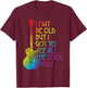 I May Be Old But I Got to See All The Cool Bands Retro T-Shirt - T-Shirt | Maroon