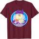 Chowder Licking The Spoon With Bowl Mix Vintage Portrait T-Shirt - T-Shirt | Maroon