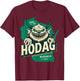 Home State Hodag Wisconsin USA Cryptid Paranormal Design T-Shirt - T-Shirt | Maroon