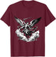 Saint Michael Archangel Catholic Angel Defend Us Christian T-Shirt - T-Shirt | Maroon