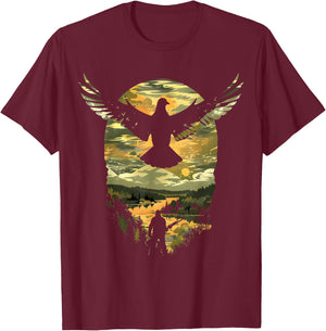 Dove Hunting I Dove Hunter T-Shirt - T-Shirt | Maroon
