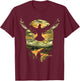 Dove Hunting I Dove Hunter T-Shirt - T-Shirt | Maroon