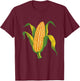 Corn on The cob T-Shirt - T-Shirt | Maroon