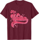 Cute Retro Pink Vintage Funny Name Future Mrs Wallen T-Shirt - T-Shirt | Maroon