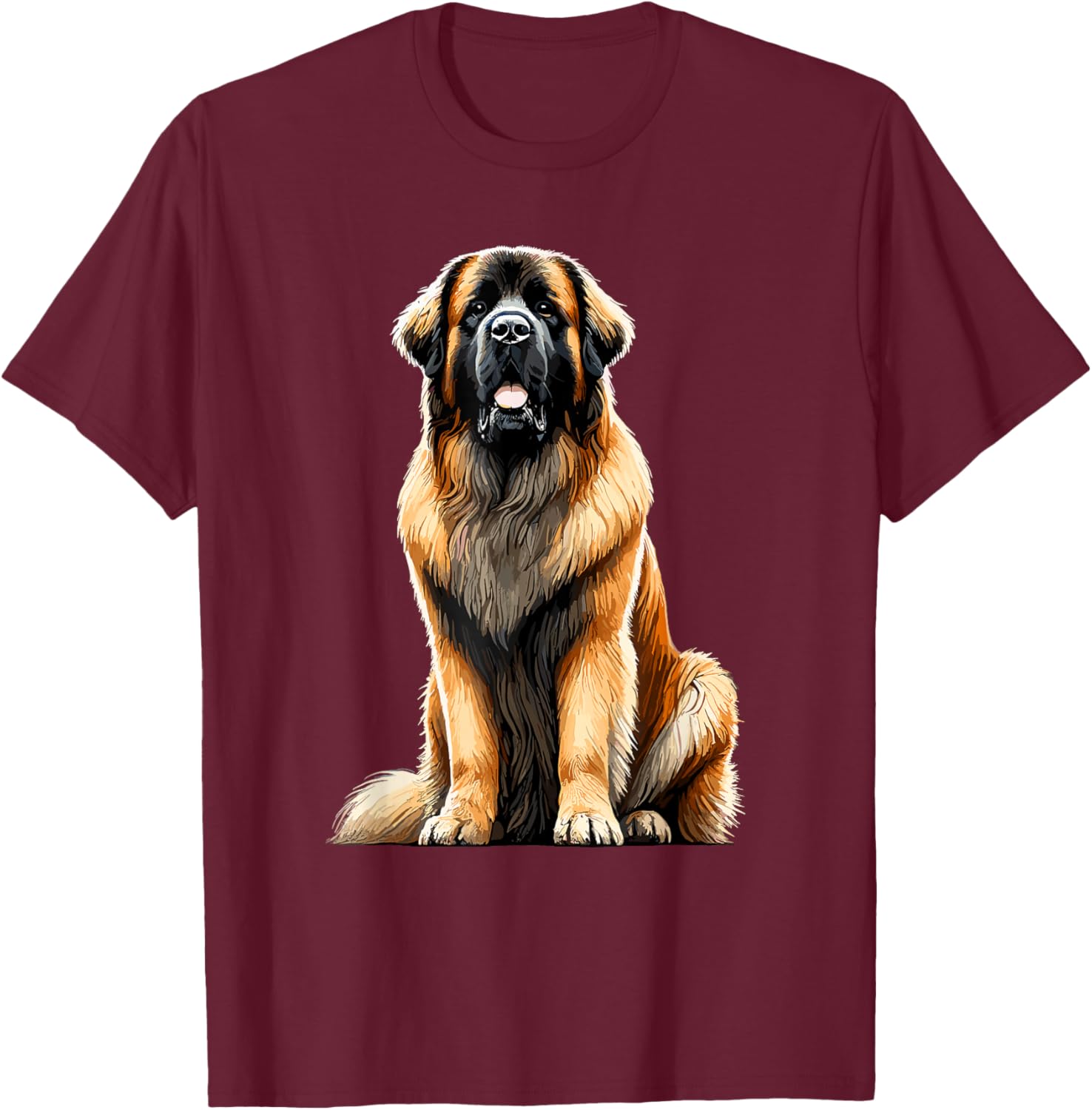 Leonberger Leonbergers T-Shirt - T-Shirt | Maroon