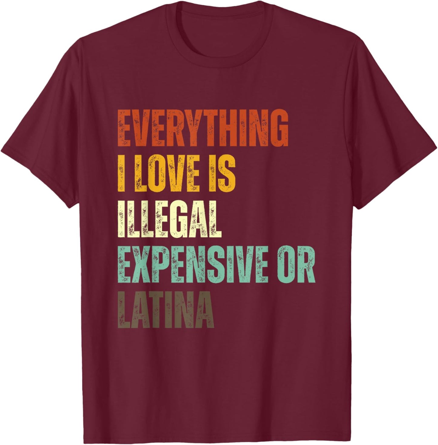 Funny T-Shirt - T-Shirt | Maroon