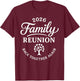 Family Reunion Back Together Again Funny Family Reunion 2026 T-Shirt - T-Shirt | Maroon