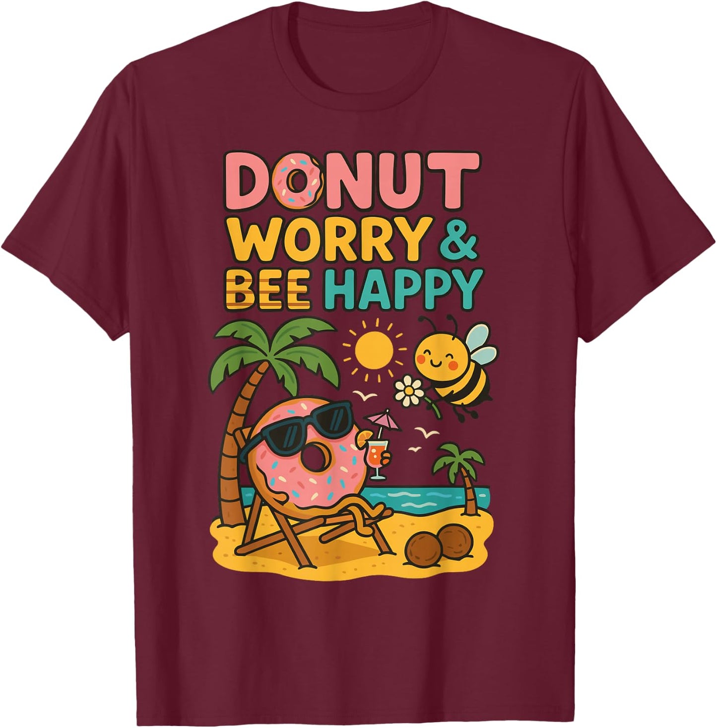 Cartoon T-Shirt - T-Shirt | Maroon