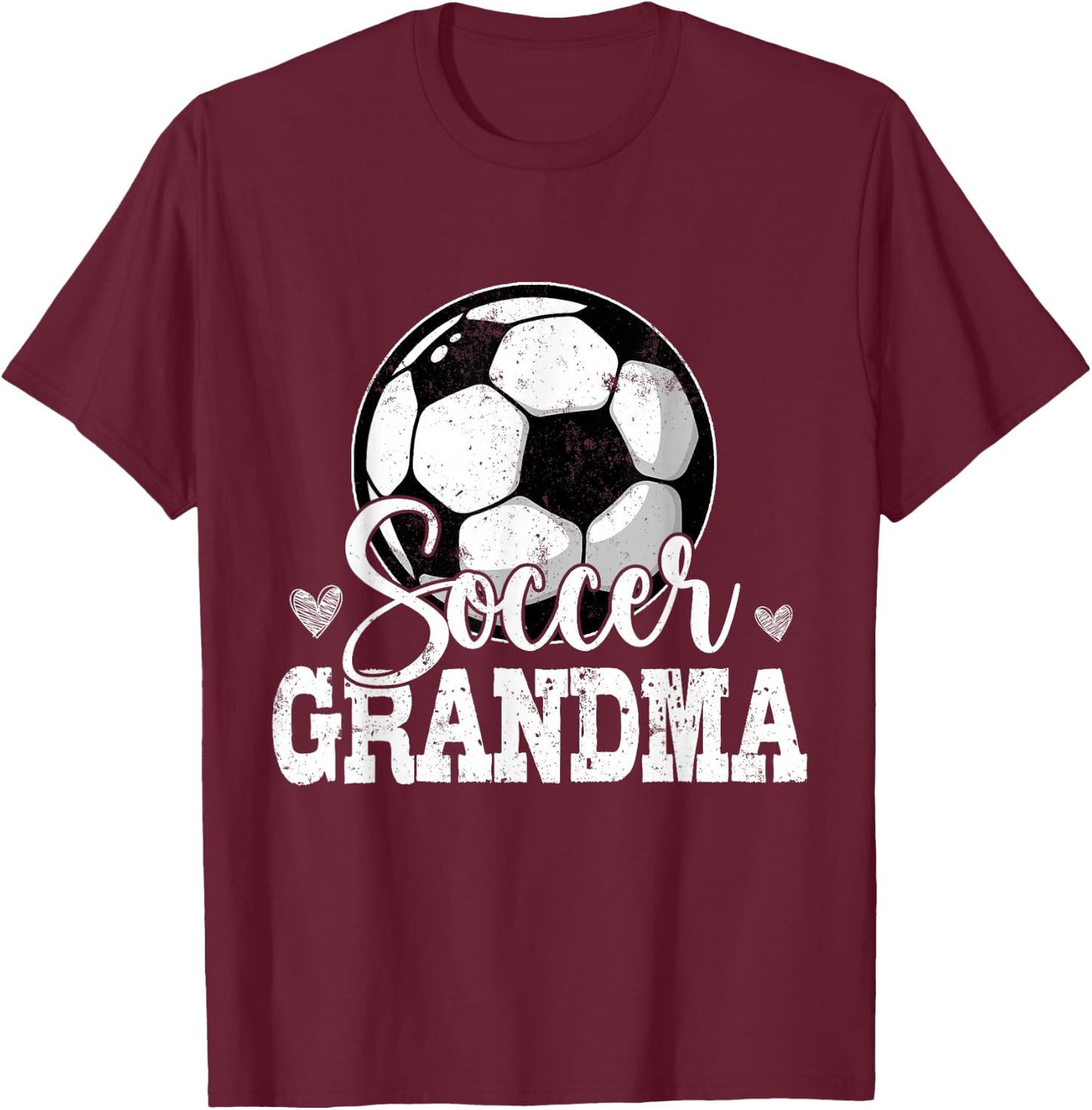 Funny Soccer Grandma Soccer Lover T-Shirt - T-Shirt | Maroon