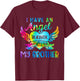 Tie Dye I Have An Angel in Heaven And I Call Him My Brother T-Shirt - T-Shirt | Maroon