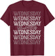 Heart Granny Grandma Mother's Day Family Christmas Wednesday T-Shirt - T-Shirt | Maroon