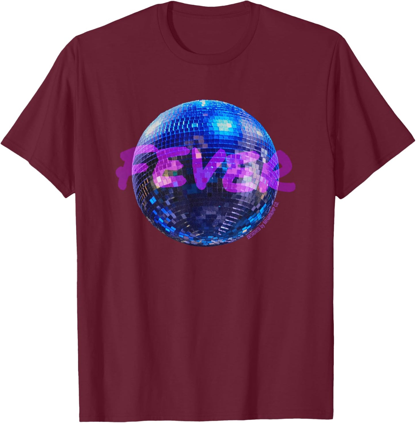 Fever Disco Ball T-Shirt - T-Shirt | Maroon