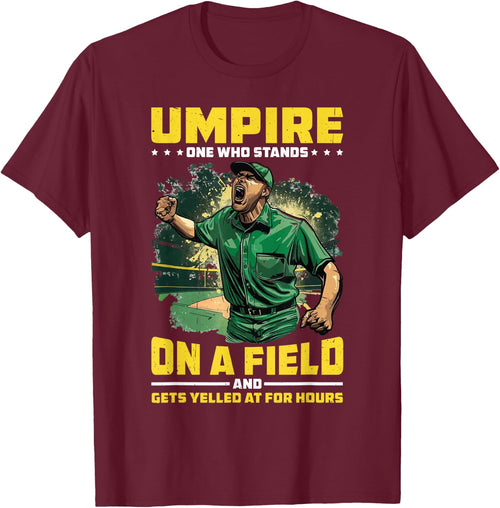 Umpire, One Who Stands On A Field And Gets Yelled At