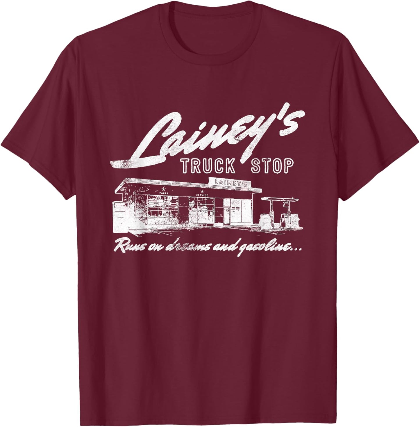 Lainey Wilson - Truck Stop T-Shirt - T-Shirt | Maroon