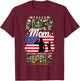 Most People Never Meet Their Heroes Army Mom Army Proud Mom T-Shirt - T-Shirt | Maroon