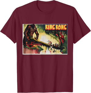 King Kong Wild T-Shirt - T-Shirt | Maroon