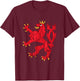 Red Lion Coat of Arms of Luxembourg Luxembourg Letzebuerg T-Shirt - T-Shirt | Maroon