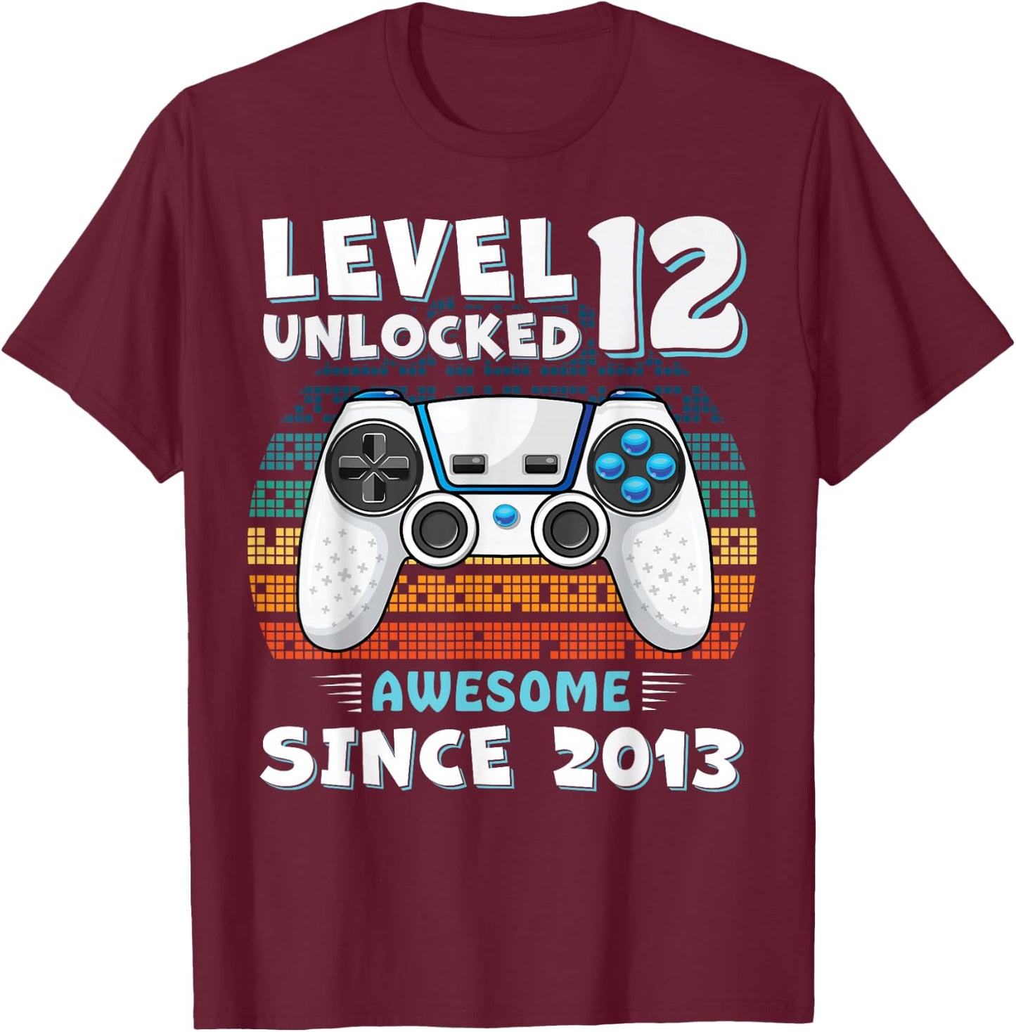 12 Year Old Bday Decorations Son Boy 12yr 2013 12th Birthday T-Shirt - T-Shirt | Maroon