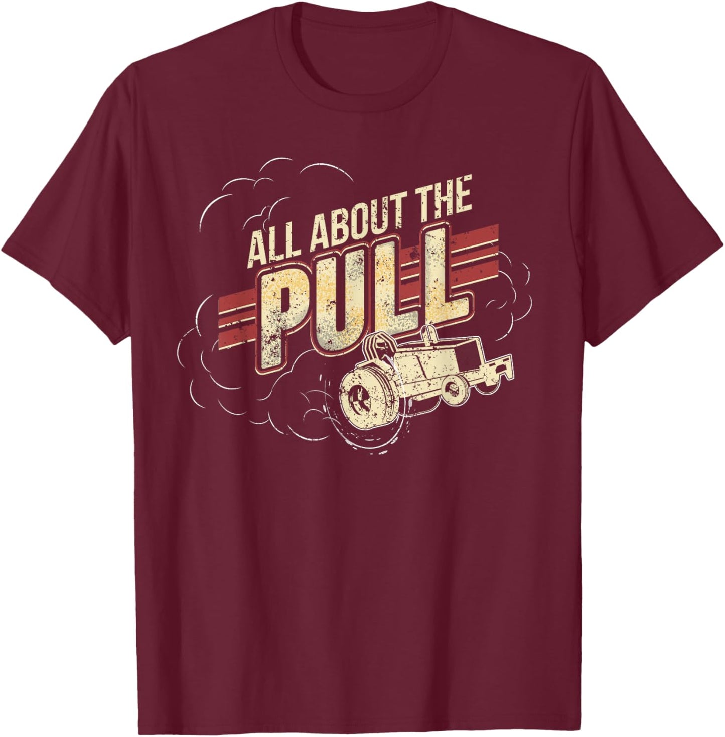 Tractor Pulling T Shirts Pulling Tractors Shirt RC Tractor T-Shirt - T-Shirt | Maroon