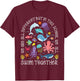 We Are Different But In This School We Swim Together Ocean T-Shirt - T-Shirt | Maroon