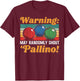 Randomly Shout Pallino Bocce Player Boccia Italy Boules T-Shirt - T-Shirt | Maroon