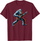 Funny Bigfoot Sasquatch Rock Graphic Cool Big Foot Design T-Shirt - T-Shirt | Maroon