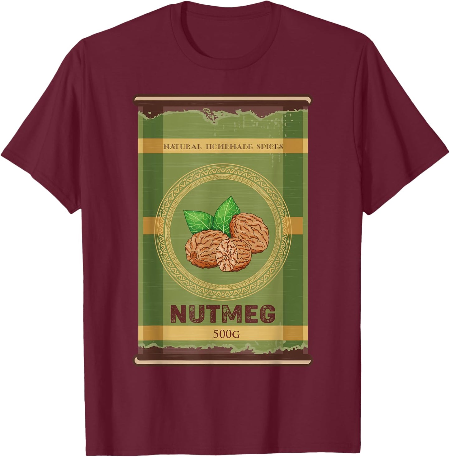 Nutmeg Spice Group Matching Last Minute Halloween Costume T-Shirt - T-Shirt | Maroon